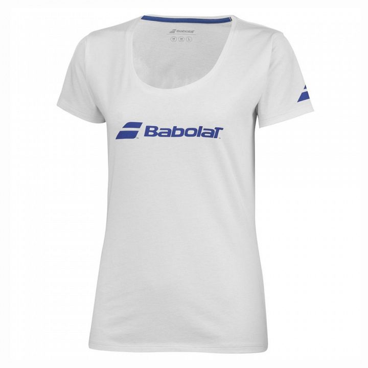 Babolat Exercise Cotton Tee Girl White